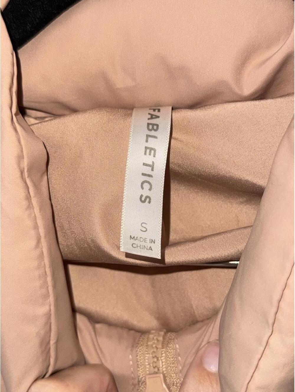 Fabletics Essential Cropped Hooded Puffer - Picture 3 of 5